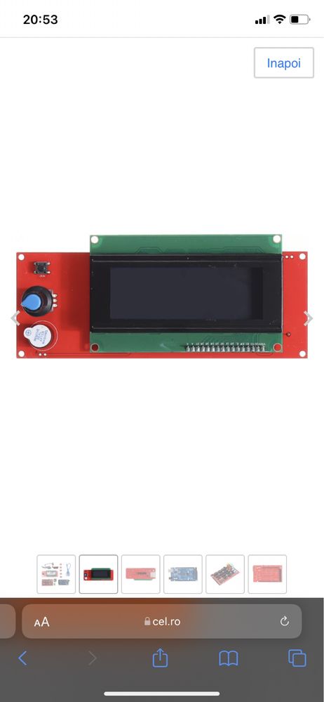 Kit Placa de baza si display pentru imprimante 3D