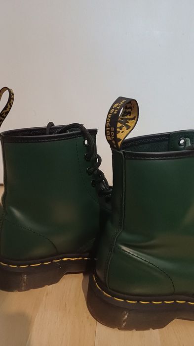Dr.Martens зелени кубинки
