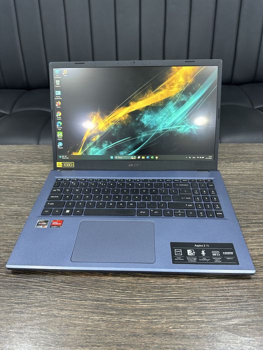 мощный 8-ядерный ноутбук Acer Aspire 3, сенсорный, доя графики и игр