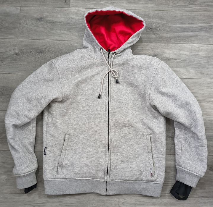 Hanorac moto cu Kevlar și protecții, 4Bikers, M