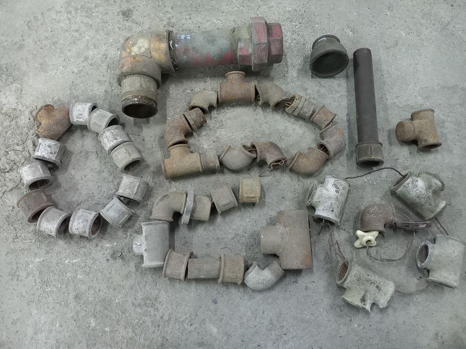 Краны, отводы, сгоны, и фитинги