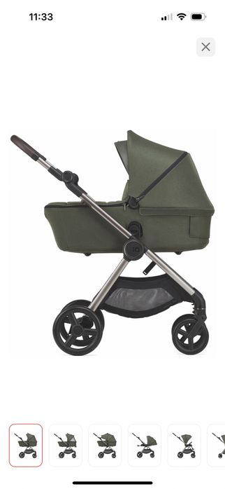 Коляска Anex люлька и прогулочная