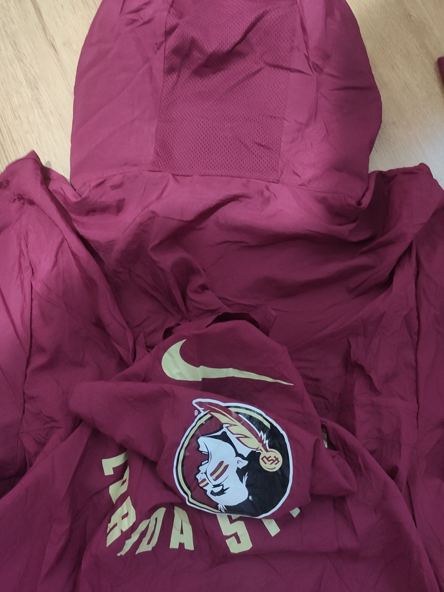 Geaca windbreaker Nike fotbal american Florida State mărimea XXL
