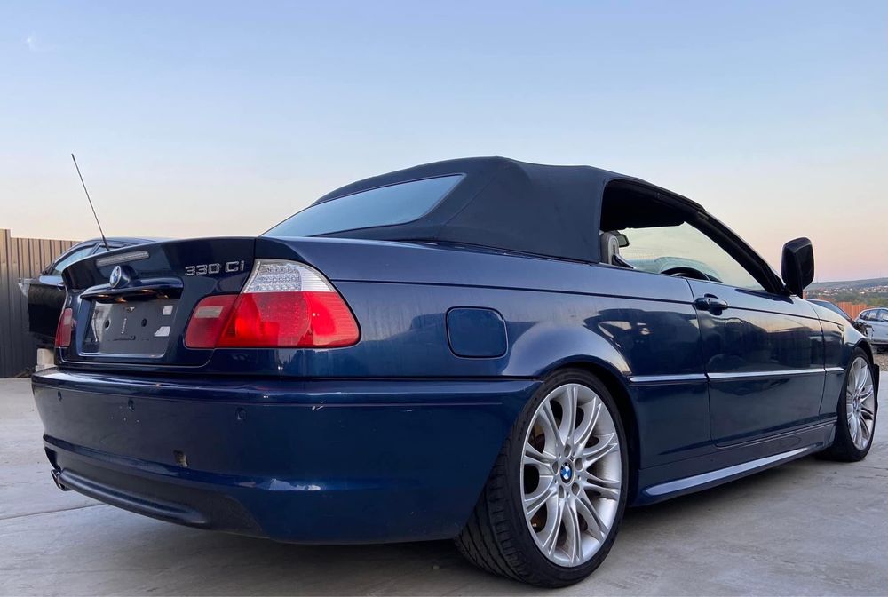 Dezmembrez BMW 330ci Manual 6 viteze M-Tech 2,Recaro incalzit 3.0i M54