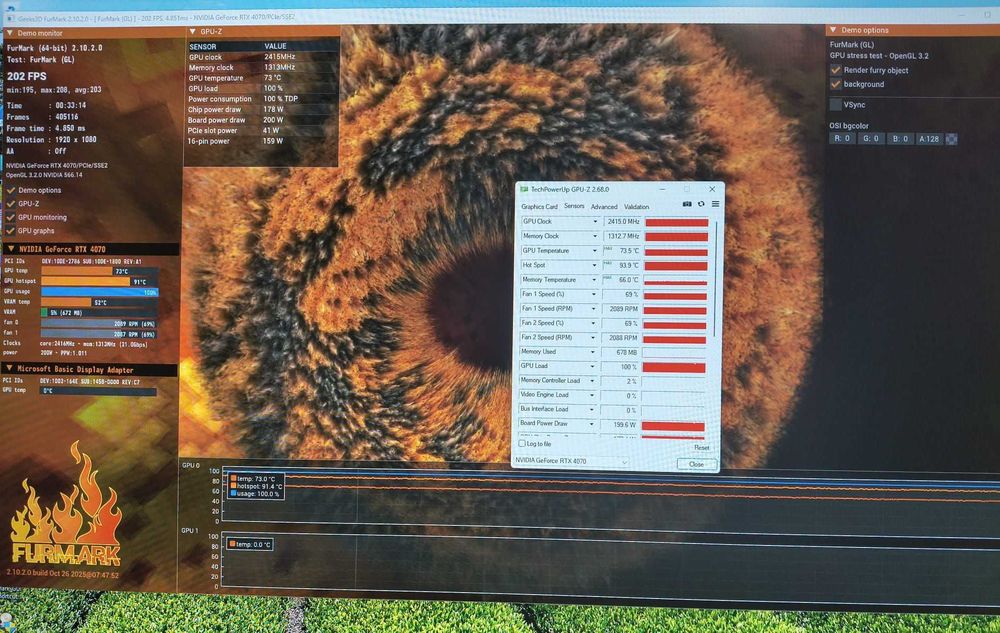 vand placa video rtx 4070 12gb gddr6 192 biti full box la cutie