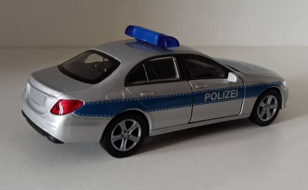 Macheta Mercedes Benz E-Class W213 2016 Politia - Welly 1/36