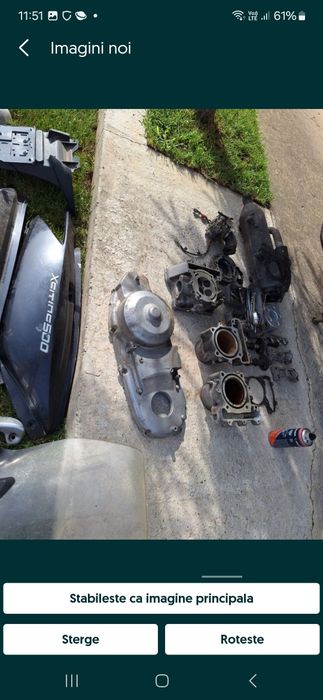 Ceasuri kymco xciting 500cc