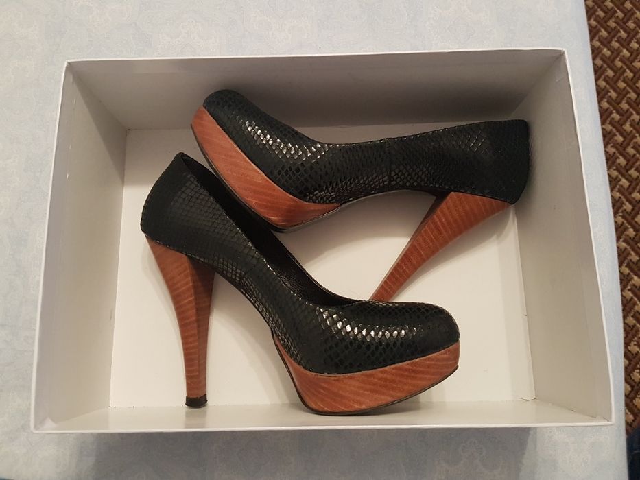 Pantofi din piele naturala, Lashez