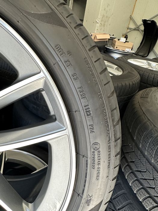 jante mercedes e class w212 5x112 amg anvelope 245 40 19