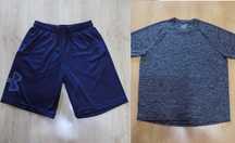 къси панталони under armour тениска шорти оригинал мъжки спорт S/XL