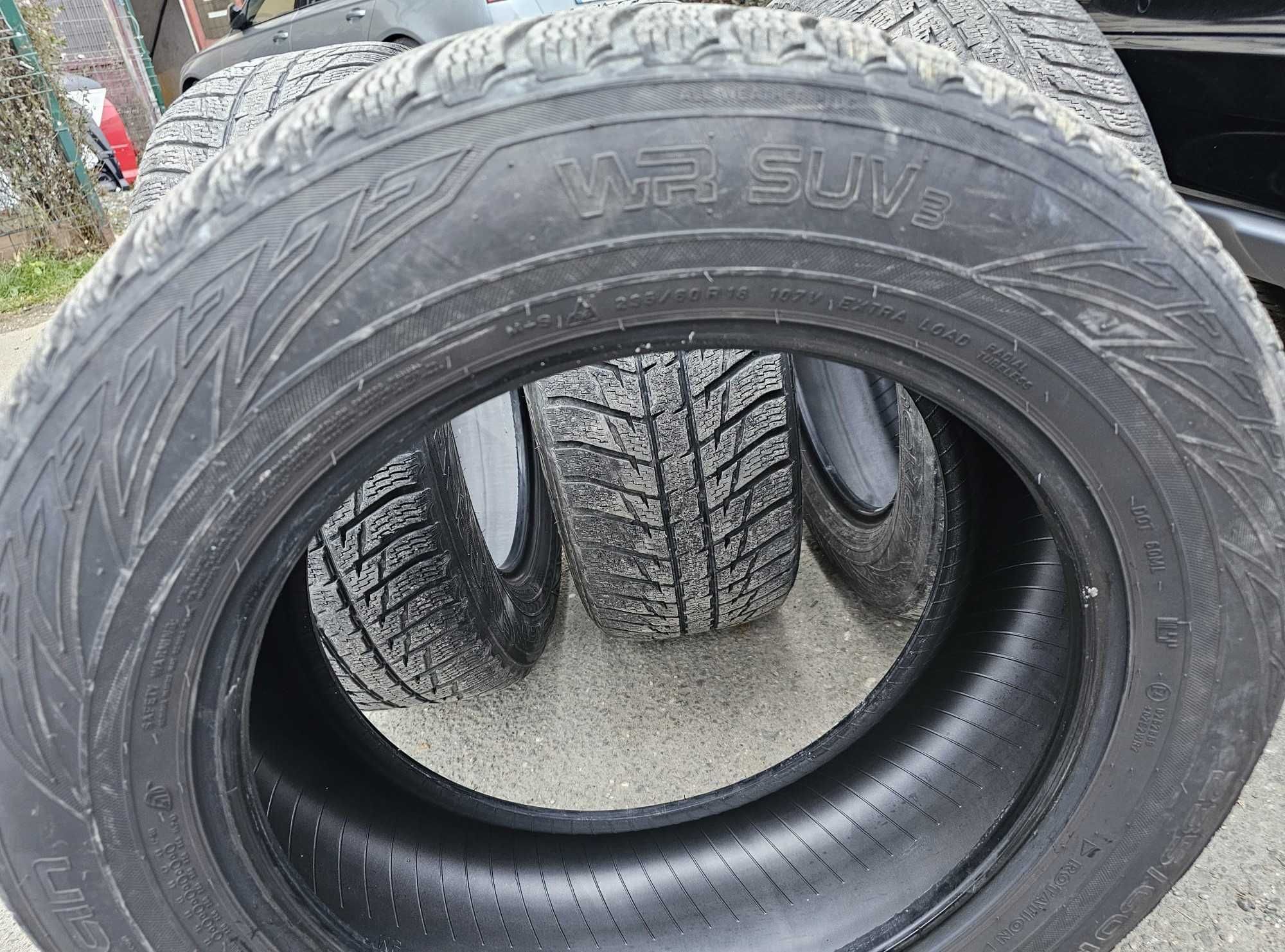 Anvelope de iarna 235 60 R18 Set de 4, NOKIAN, second hand