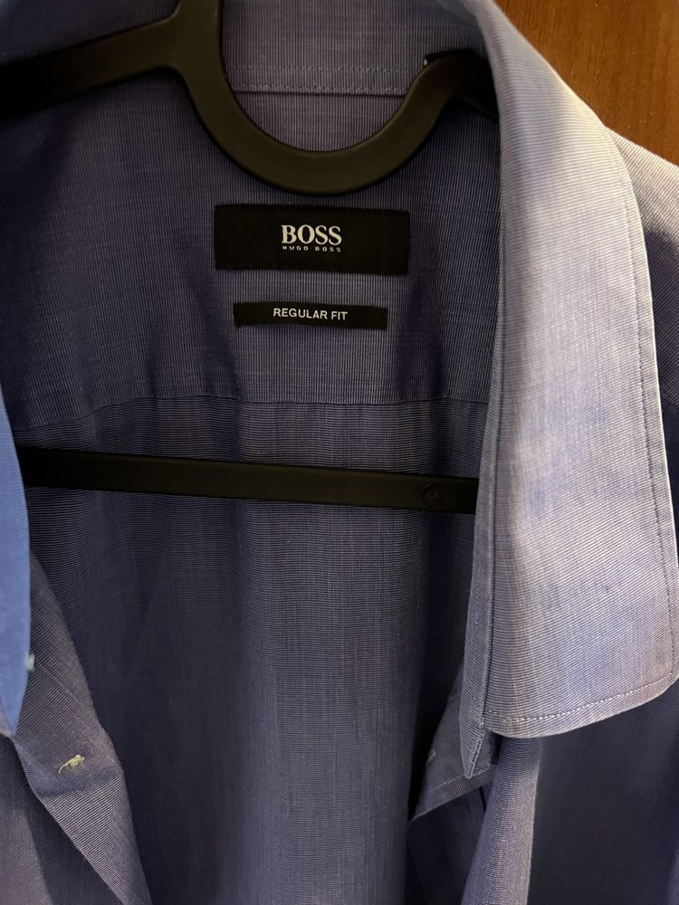 Hugo Boss ризи - синя и черна (копринена)