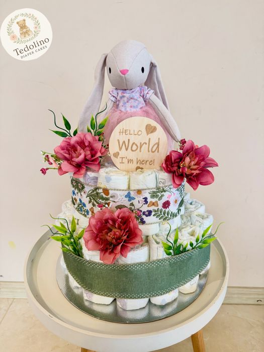 Торта от памперси