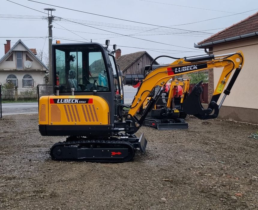 Miniexcavator LUBECK EX-261 2600kg. NOU