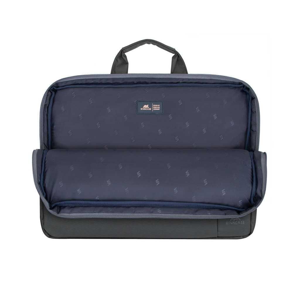 ^ Cумка RIVACASE 8231 grey Laptop bag 15,6" / 6