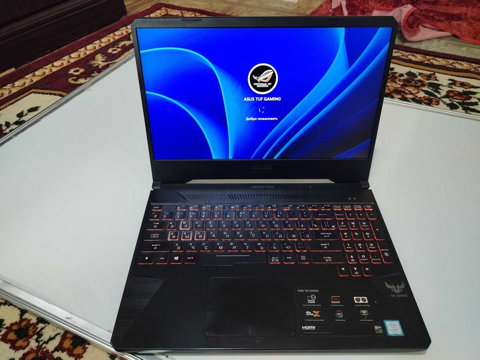 Asus noutbuk sotiladi.  ASUS TUF GAMING игровой ноутбук продаётся.