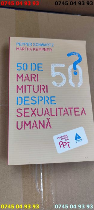 carte carti 50 de mari mituri despre sexualitatea umana