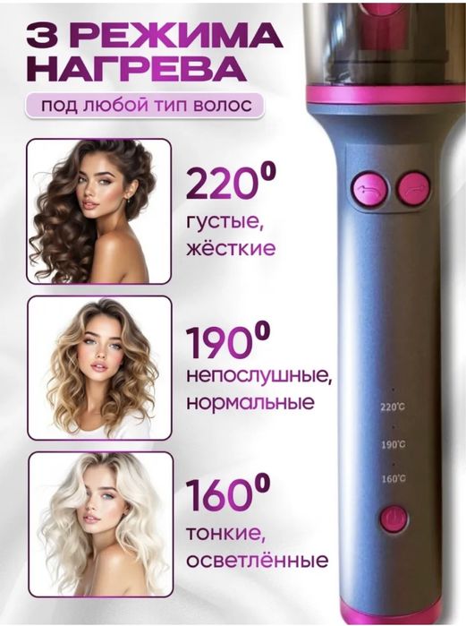 ДАЙСОН НТ 01 плойка для локонов — с кейсом