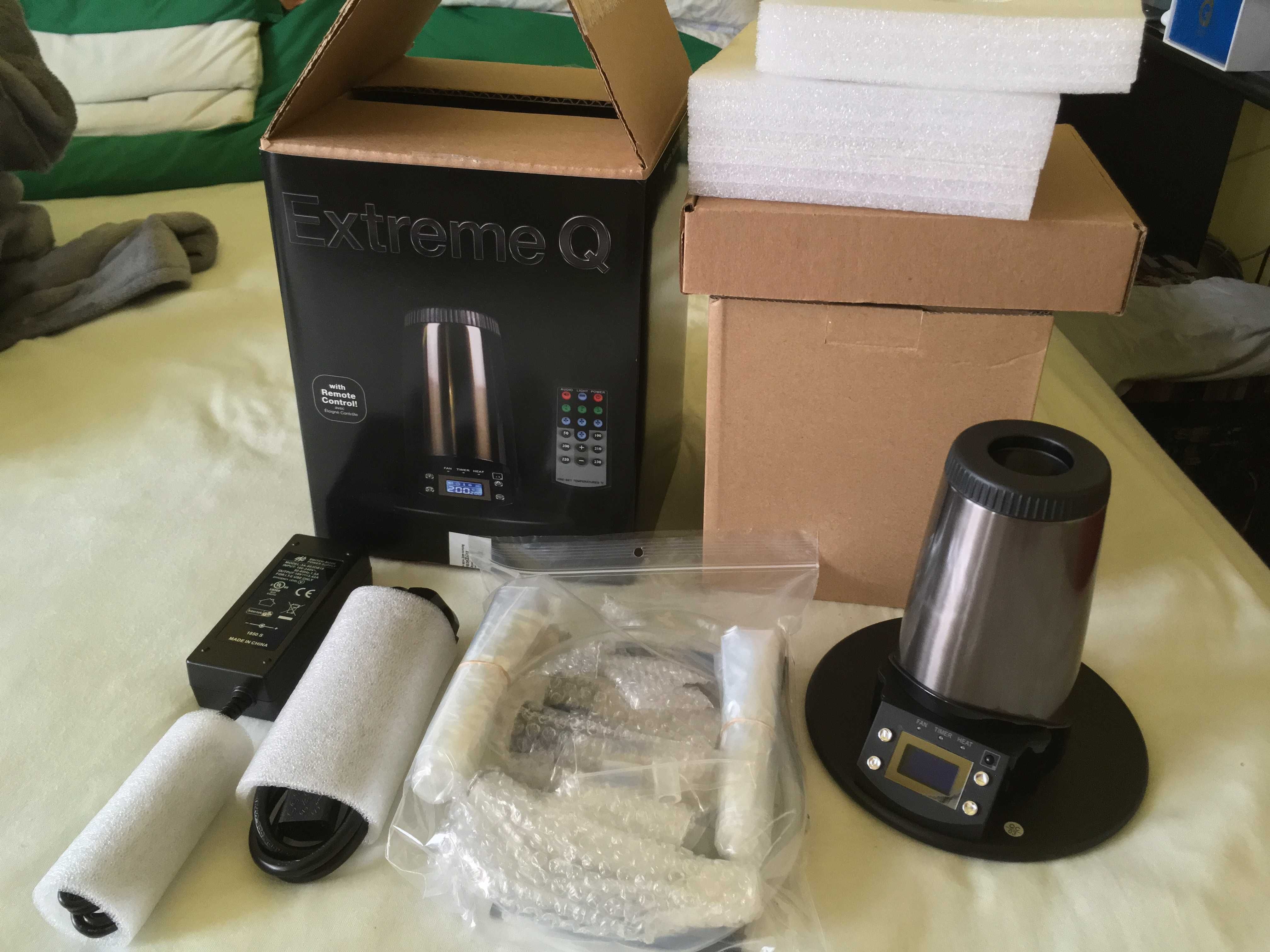 vaporizator Arizer Extreme Q black, nou