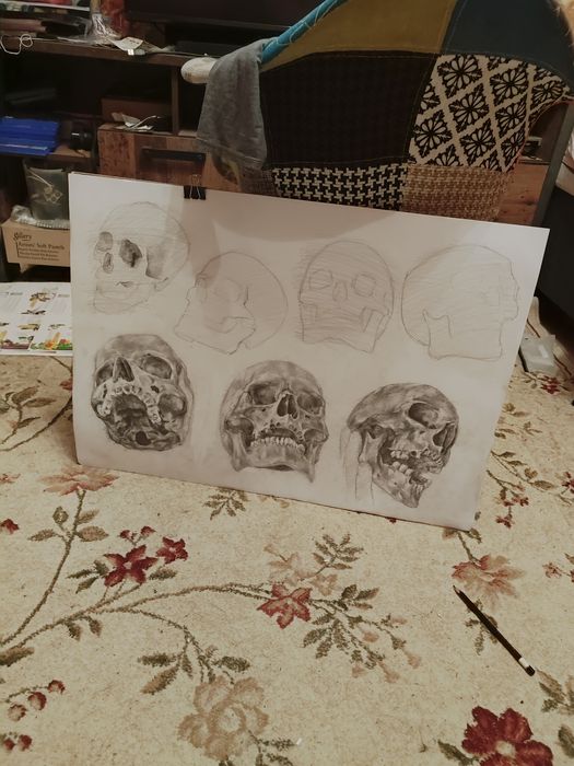 Поръчкови портрети с графит на размер 35/50