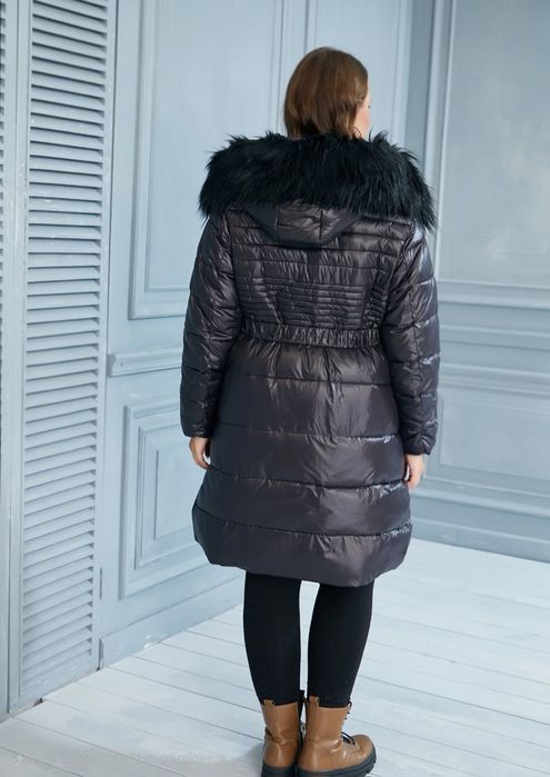 Макси дамско зимно яке голям размер