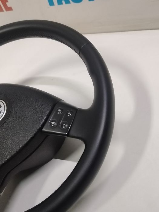 Volan Airbag volan Passat B6 Golf 5 Jetta Touran 3 Spite Comenzi Piele