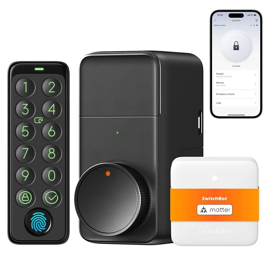 SwitchBot WiFi Smart Lock Pro Електронна смарт брава ключалка резе