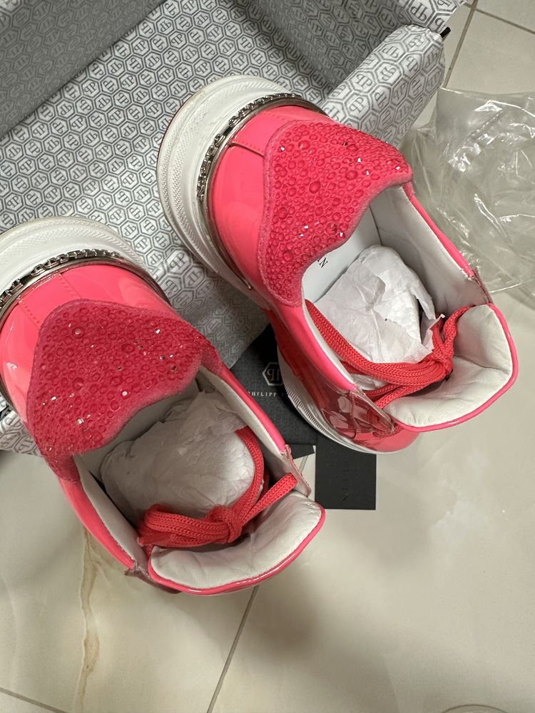 Дамски оригинални обувки Philipp Plein 37/38 LO-TOP 37-38