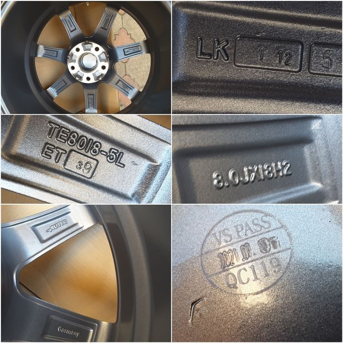 jante aliaj 18; 5x112;  Audi A6C7 C7, A6 C8, a4b8, a4b9, Q3, Q5