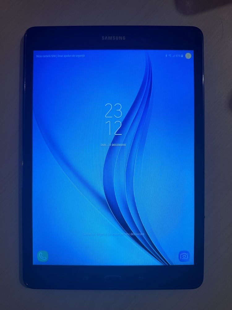 Tableta Samsung Galaxy Tab A SM-555 + Husa Neagra