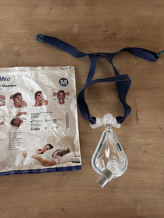 Masca faciala aparat oxigen apnee Resmed M