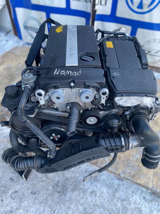 Двигатель M271 на Mercedes Benz W211, объём 1.8 литра;