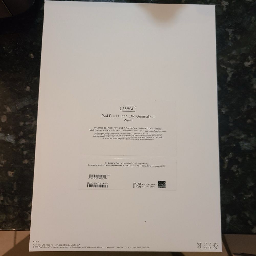 Apple iPad Pro 11” 2021 (3rd Gen)
