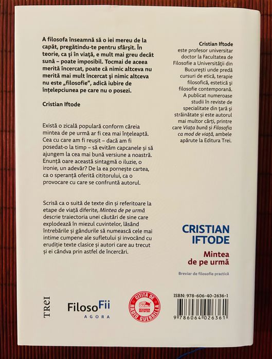 Mintea de pe urma autor Cristian Iftode