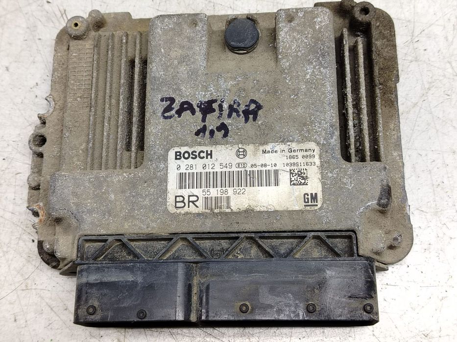Calculator motor ecu 1.9 cdti z19dth 0281012549 55198922 Opel Astra H
