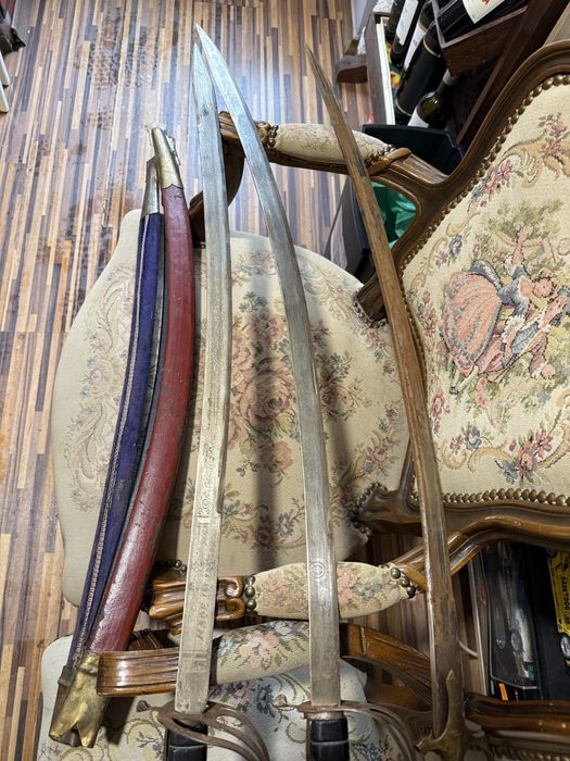 3 стари немски сабий за интериор