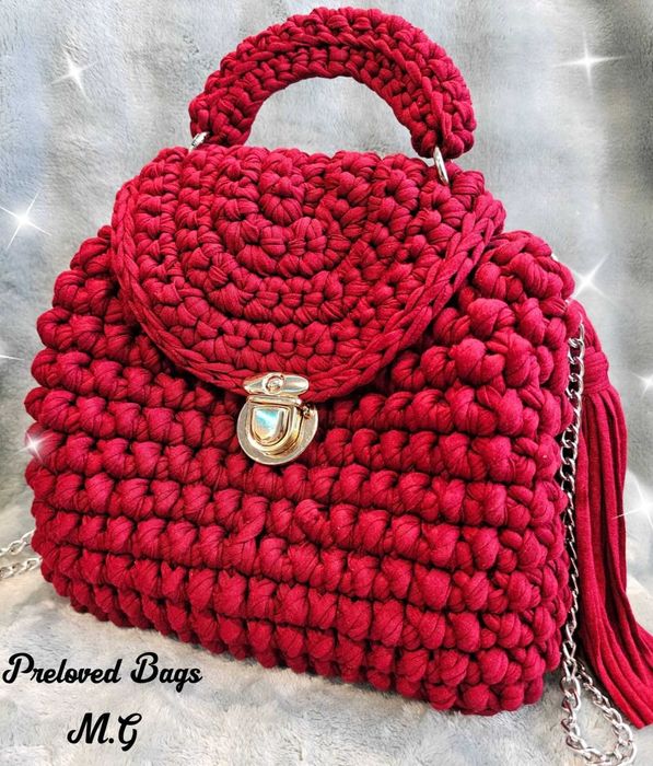 Ръчно плетена чанта