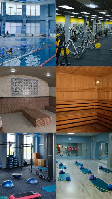 Продам безлимитный абонемент на спорт (бассейн+зал+сауны+групповые)