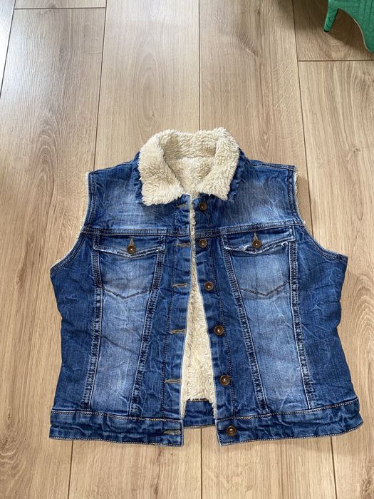 Дънкен елек топъл (турско производство)