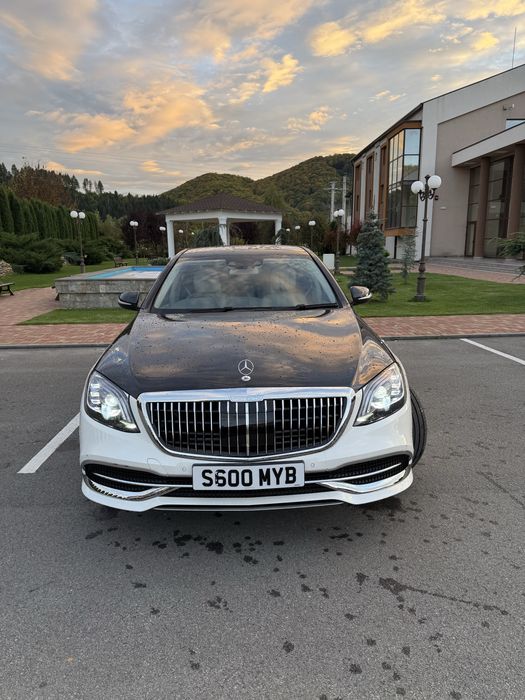 Mercede S-class Long W222 packet Maybach S600 Hibrid ExtraFull 6 butoa