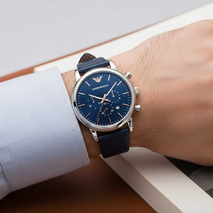 Emporio Armani Luigi Watch - Оригинален мъжки часовник