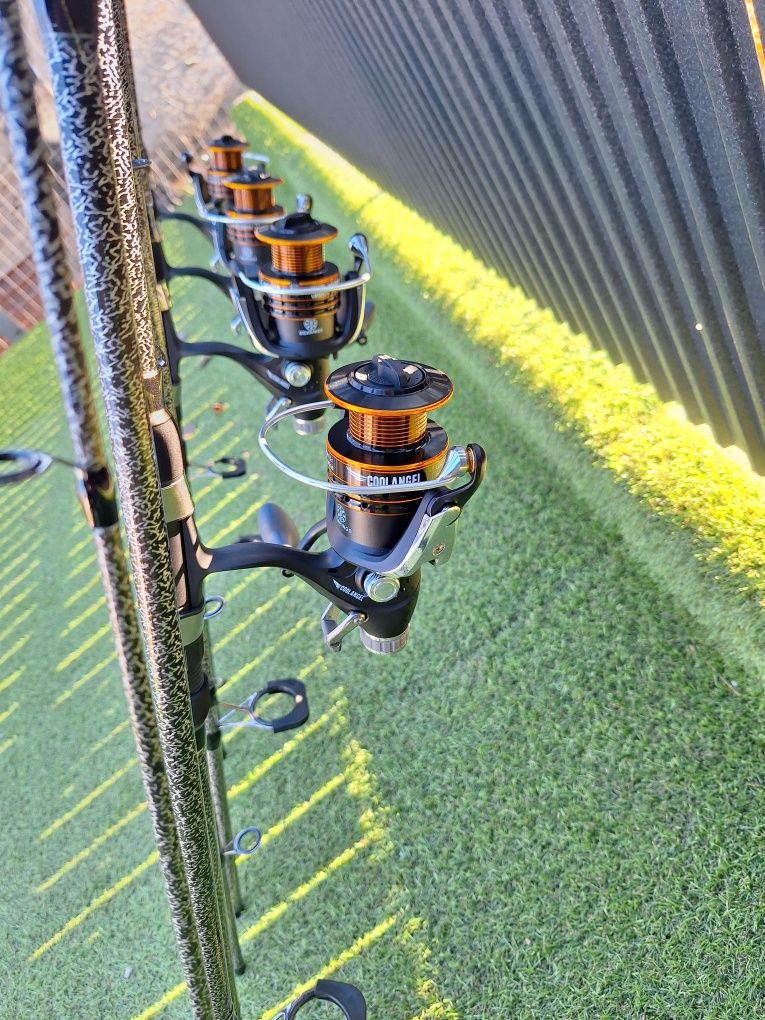 Set 4 Junior Carp 3.6m + 4 YT 5000 8 rulmenți