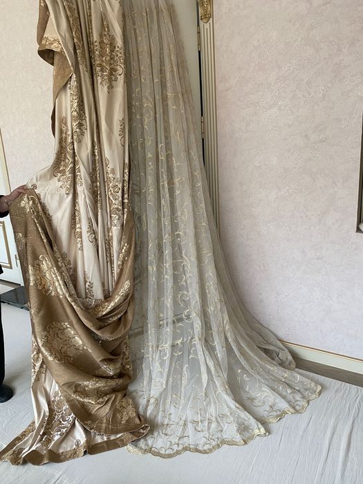 Шторы на 2 комнаты, турецкие, пардалар 2 та хонага туркияники