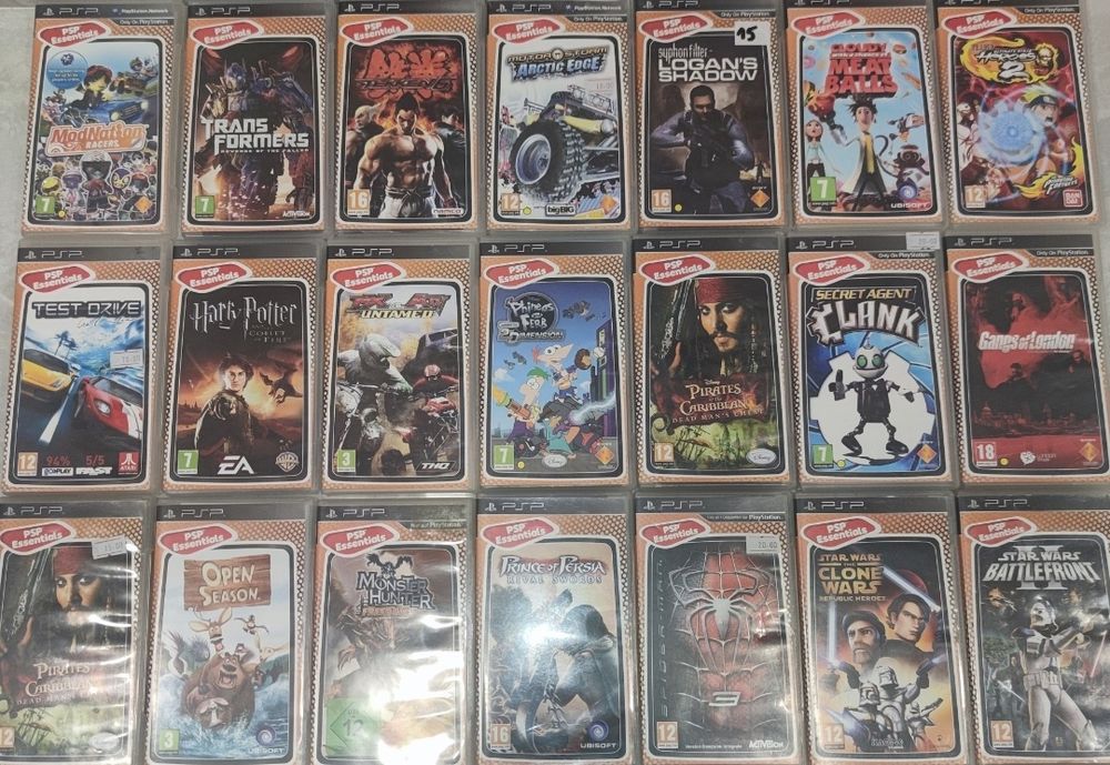 PSP-Игри-Всяка по 14,99 Лева за брой