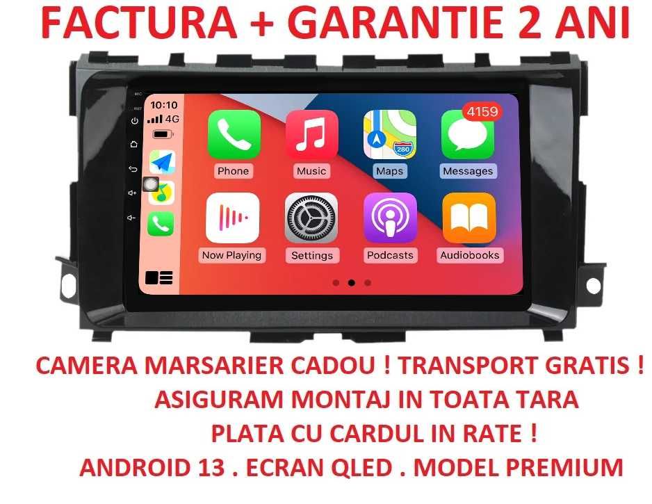 Navigatie Nissan Tiida 2005- 2010 V2 2GB 4GB 8GB Garantie Camera