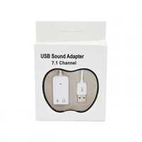 Внешняя USB звуковая карта 7.1