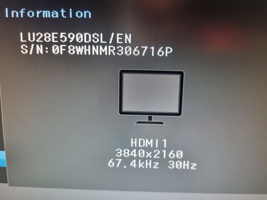 Monitor LED Samsung 27 inches