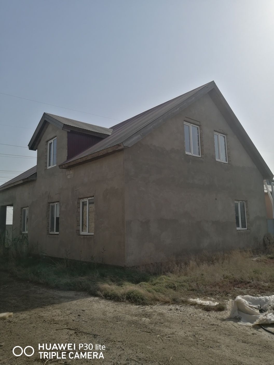 Дом в геологе2 в черновом виде