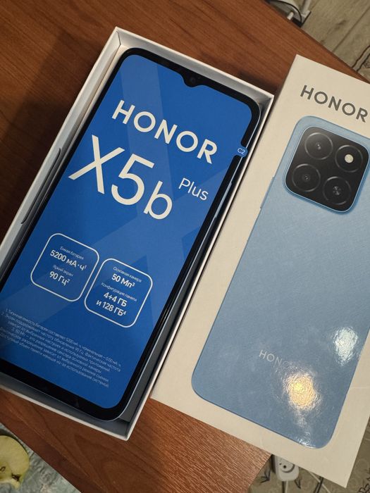 Продам новый смартфон HONOR X5b Plus (4/128 GB, Ocean Blue)
