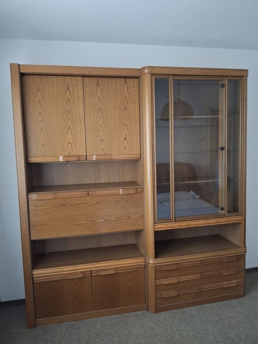 Sifonier-vitrina-canapea extensibila